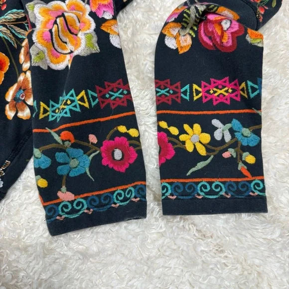 Johnny Was Ardell Pullover Hoodie - R45320A-O - Picture 9 of 11